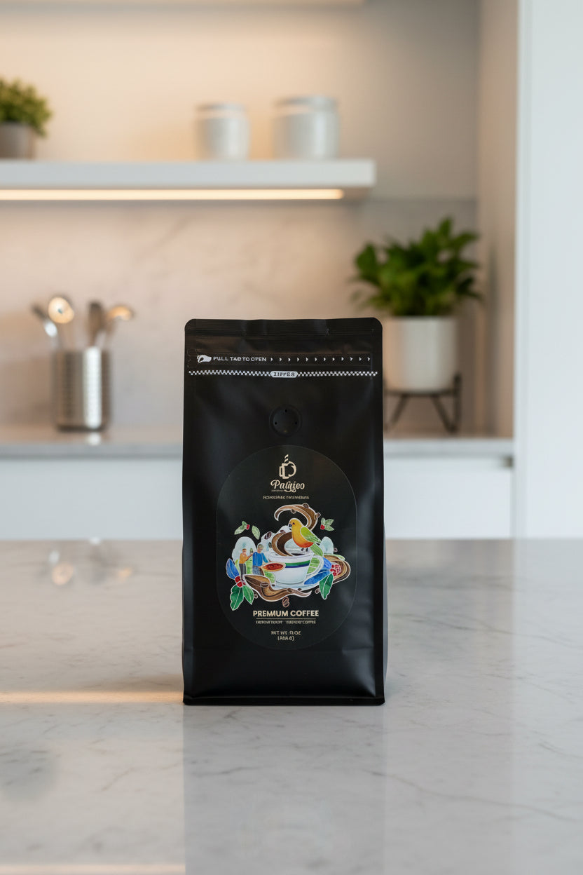 Paraiso Coffee Beans - Medium Roast Premium Ground Coffee